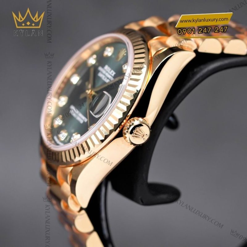 Đồng hồ Rolex Datejust 31 mặt xanh olive 278278-0011