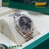 Đồng hồ Rolex Datejust 31 xám La Mã vành kim 278381RBR-0030