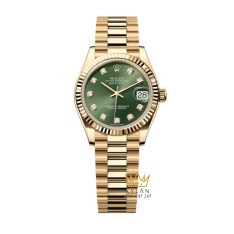 Đồng hồ Rolex Datejust 31 mặt xanh olive 278278-0011