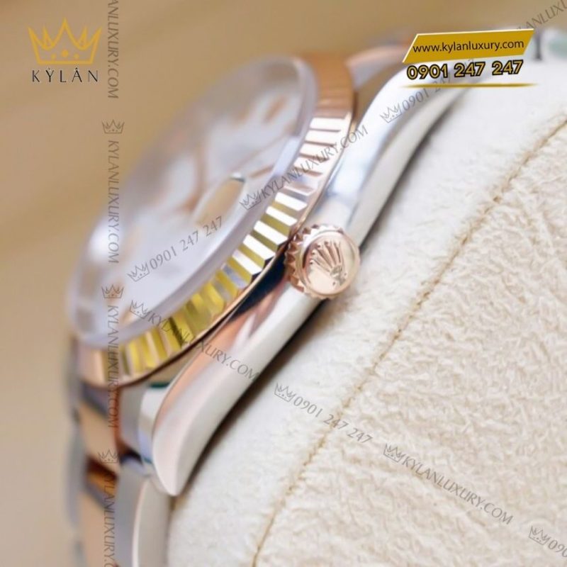 Đồng hồ Rolex Datejust 36 mặt trắng La Mã 126231-0016