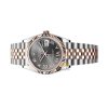 Đồng hồ Rolex Datejust 36 xám La Mã kim cương 126231-0023