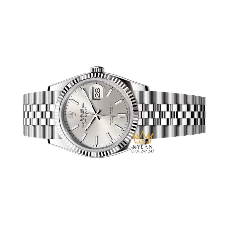 Đồng hồ Rolex Datejust 36 mặt số bạc 126234-0013