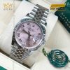 Đồng hồ Rolex Datejust 36 mặt số hồng đính kim cương 126234-0031