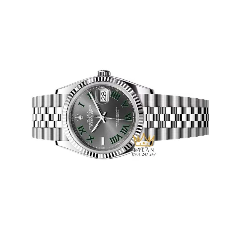 Đồng hồ Rolex Datejust 36 mặt xám La Mã 126234-0045