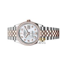 Đồng hồ Rolex Datejust 36 mặt xà cừ kim cương 126281RBR-0009
