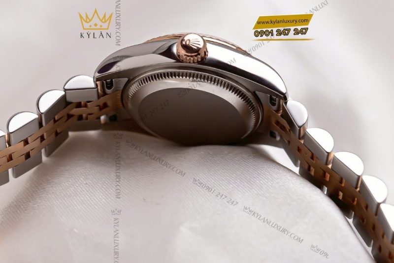 Đồng hồ Rolex Datejust 36 mặt xà cừ kim cương 126281RBR-0009