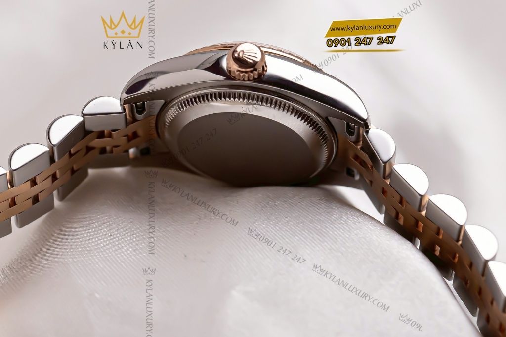 Kỳ Lân Luxury rolex datejust 36 126281rbr 0009 2 Đồng hồ Rolex Datejust 36 mặt xà cừ kim cương 126281RBR-0009