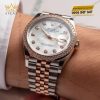 Đồng hồ Rolex Datejust 36 mặt xà cừ kim cương 126281RBR-0009