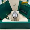 Đồng hồ Rolex Datejust 36 mặt số bạc cọc dạ quang 126234-0013