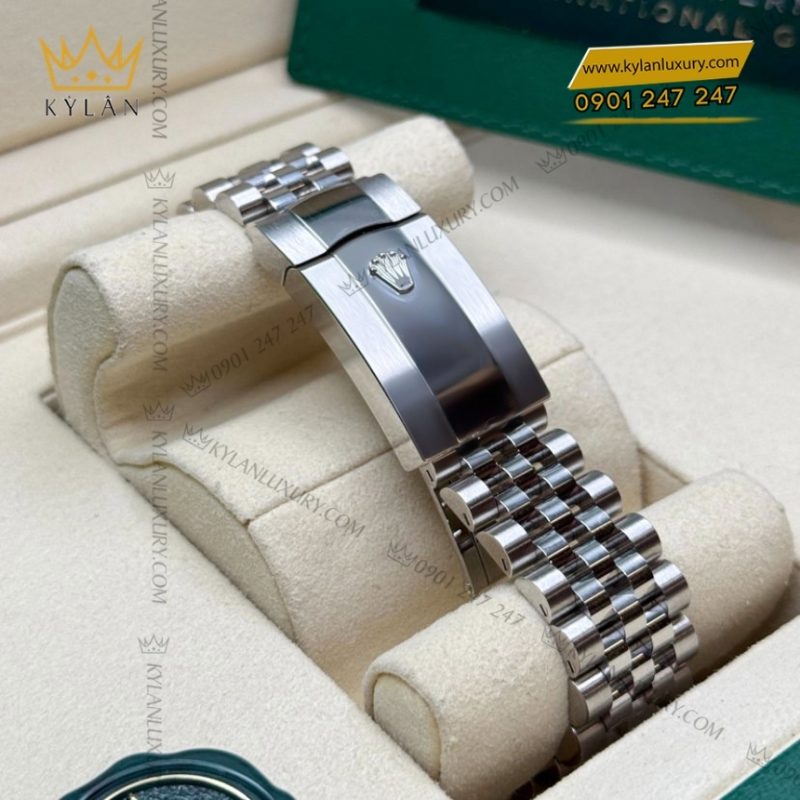 Đồng hồ Rolex Datejust 36 Wimbledon vành kim 126284RBR-0037