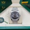 Đồng hồ Rolex Datejust 36 Wimbledon vành kim 126284RBR-0037