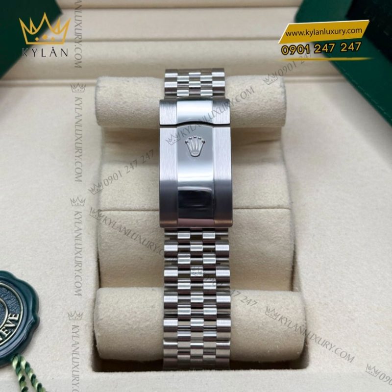 Đồng hồ Rolex Datejust 36 Wimbledon vành kim 126284RBR-0037