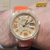 Đồng hồ Rolex Day-Date 36 mặt số pavé 128158RBR