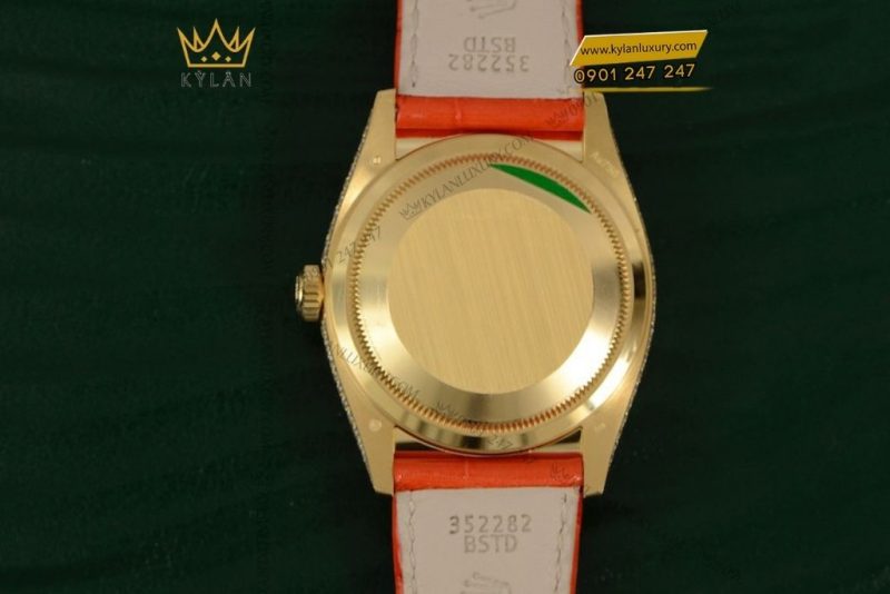 Đồng hồ Rolex Day-Date 36 mặt số pavé 128158RBR