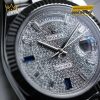 Đồng hồ Rolex Day-Date 40 mặt kim cương và sapphire 228236-0009