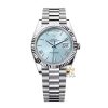 Kỳ Lân Luxury rolex day date 40 ice blue 228236 0012 1 Đồng hồ Rolex Day-Date 40 mặt số xanh băng 228236-0012