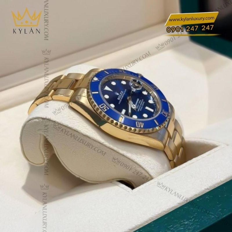 Đồng hồ Rolex Submariner Date mặt số xanh 126618LB-0002