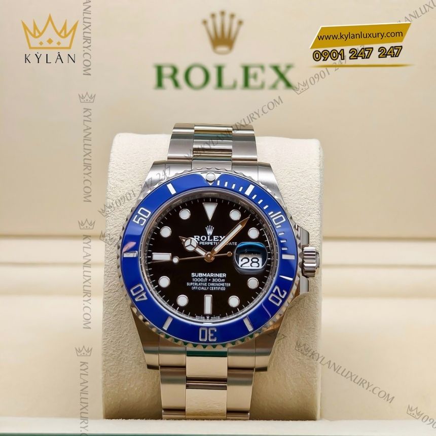Kỳ Lân Luxury rolex submariner date 126619lb 0003 4 Đồng hồ Rolex Submariner Date vành xanh dương 126619LB-0003