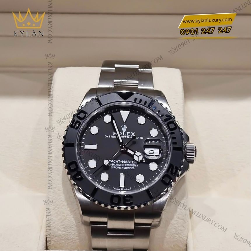 Kỳ Lân Luxury rolex yacht master 42 rlx titanium 226627 0001 8 Đồng hồ Rolex Yacht-Master 42 RLX Titanium 226627-0001