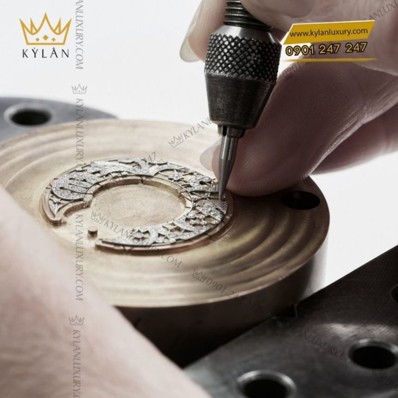 Đồng hồ Vacheron Constantin Égérie Creative Edition 37mm mặt số men đen 8006F/000G-B942