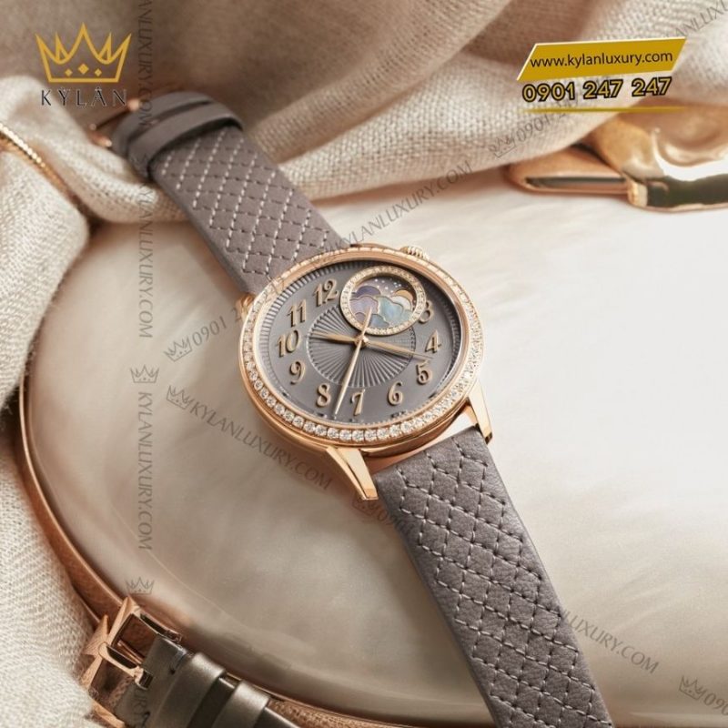 Đồng hồ Vacheron Constantin Égérie Moon Phase 37mm mặt số taupe 8005F/000R-B958