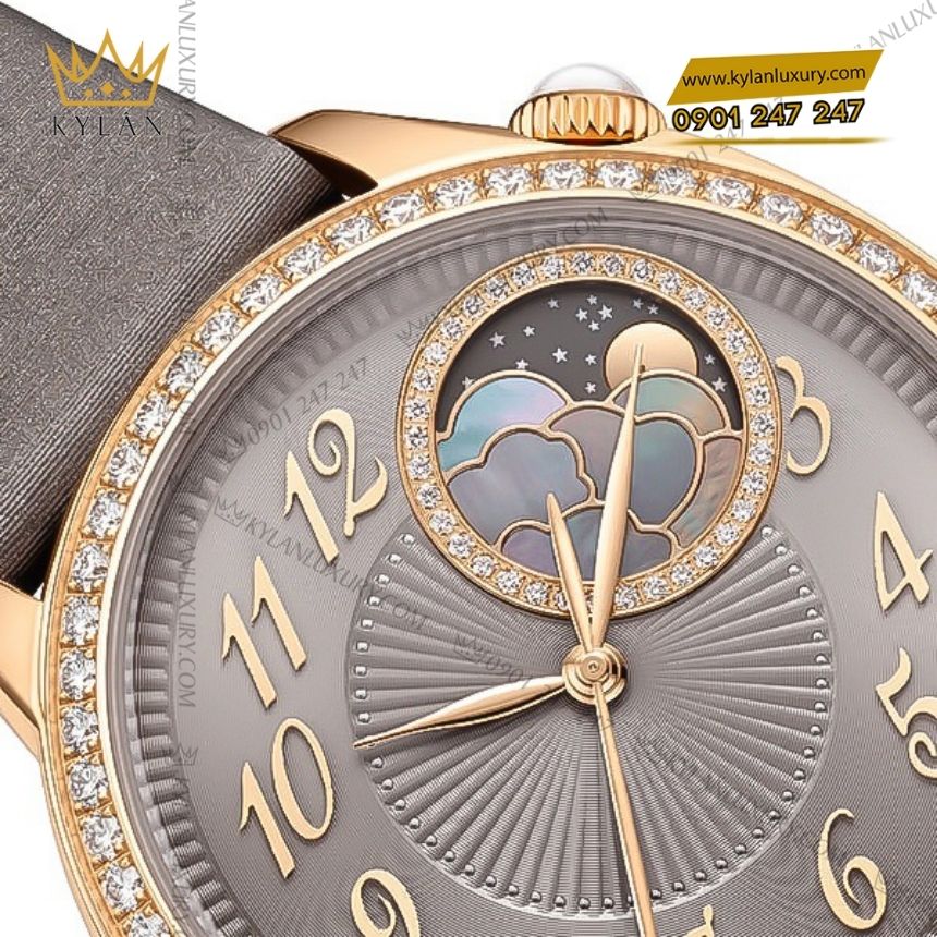 Kỳ Lân Luxury vacheron constantin egerie moon phase 37mm 8005f 000r b958 5 Đồng hồ Vacheron Constantin Égérie Moon Phase 37mm mặt số taupe 8005F/000R-B958