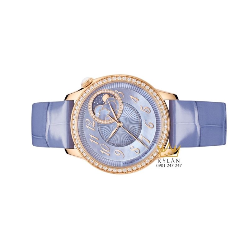 Đồng hồ Vacheron Constantin Égérie Moon Phase 37mm mặt số xà cừ 8005F/000R-H030