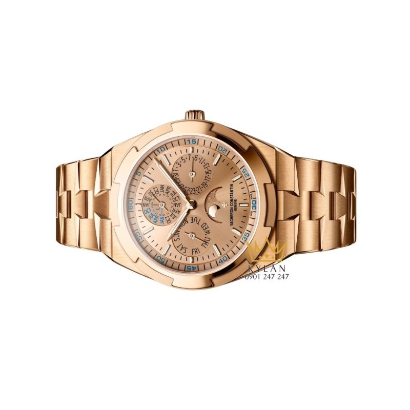 Đồng hồ Vacheron Constantin Overseas Perpetual Calendar Ultra Thin Skeleton vàng hồng