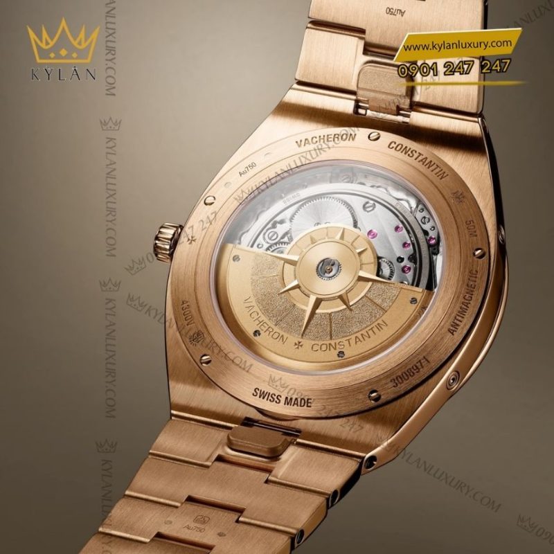 Đồng hồ Vacheron Constantin Overseas Perpetual Calendar Ultra Thin Skeleton vàng hồng