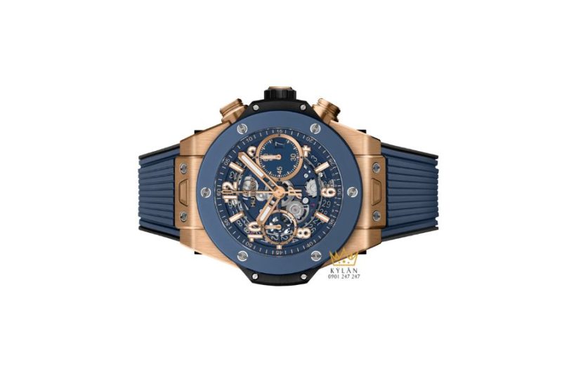 Hublot Big Bang Unico King Gold Blue Ceramic 42mm 441.OL.5181.RX