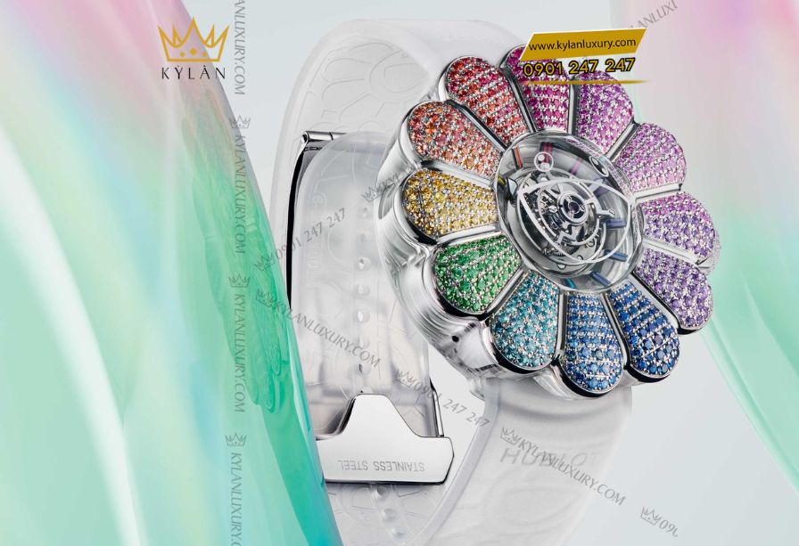 Kỳ Lân Luxury 10 24 Hublot MP-15 Takashi Murakami Tourbillon Sapphire Rainbow