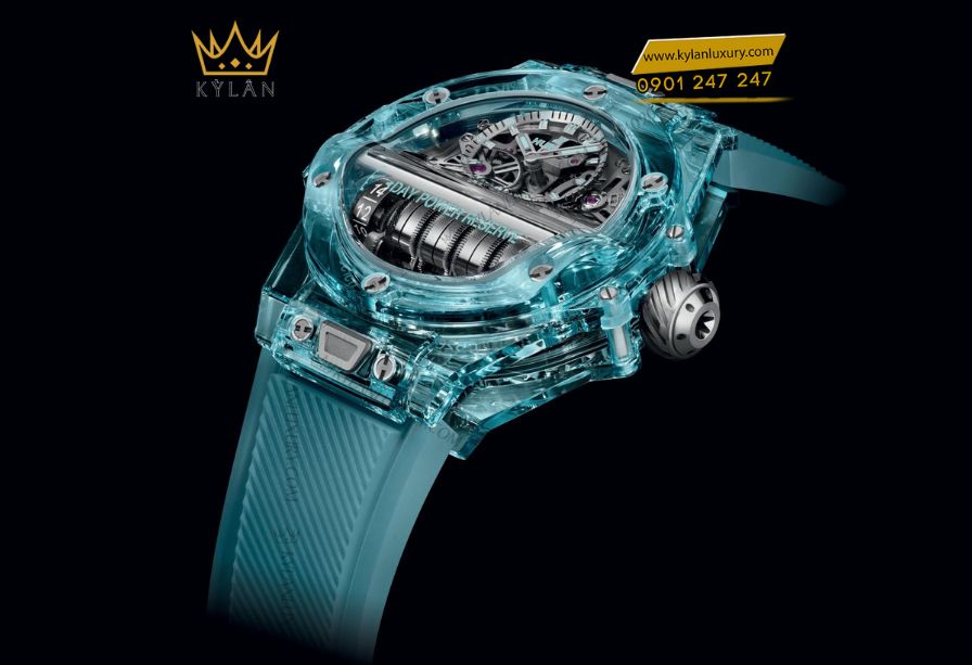 Kỳ Lân Luxury 10 28 Hublot MP-11 14-Day Power Reserve Water Blue Sapphire 