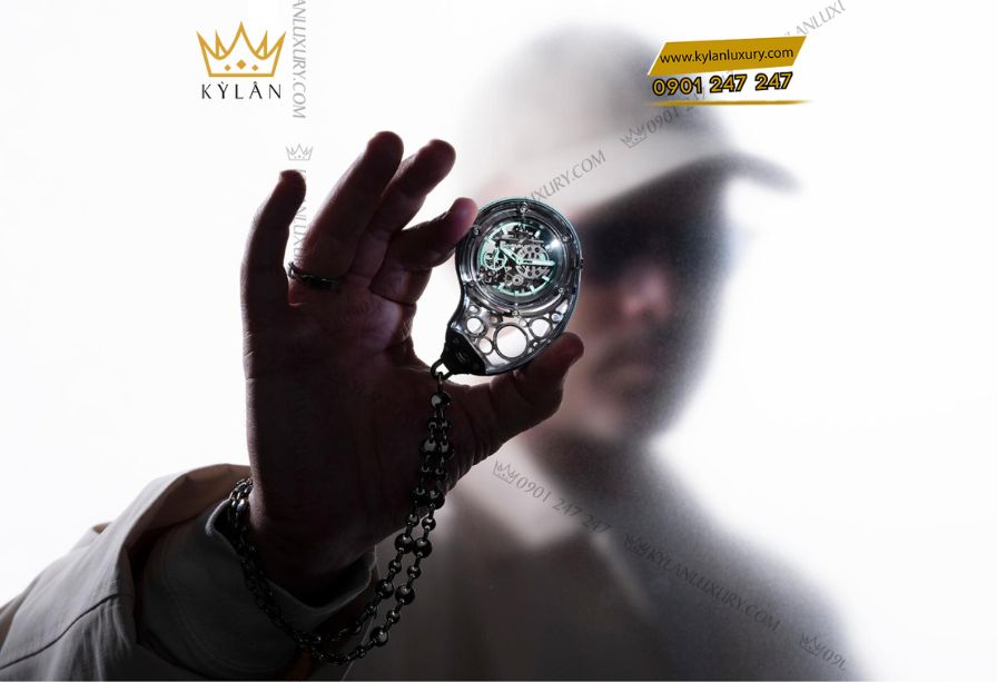 Kỳ Lân Luxury 12 16 Hublot Arsham Droplet 916.NX.5202.NK ánh sáng Iceland