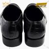 Giày da cá Alligator black