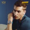 Hublot Big Bang Unico Summer 2025 42mm với vỏ ceramic cam và vành bezel xanh dương