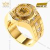 Nhẫn Rolex vàng nguyên khối Au750 đính kim cương