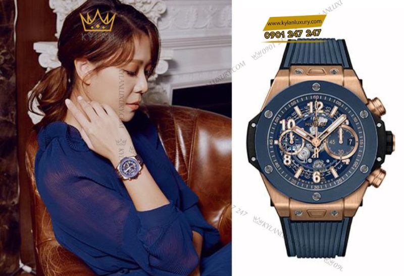 Hublot Big Bang Unico King Gold Blue Ceramic 42mm 441.OL.5181.RX