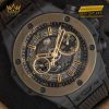 Vỏ ceramic đen kết hợp vành Magic Gold 18K của Hublot Big Bang Unico Ceramic Magic Gold 44mm tạo nên vẻ sang trọng và độ bền vượt trội.
