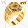 Nhẫn Rolex vàng nguyên khối Au750 đính kim cương