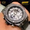 Hublot Big Bang Unico Black Magic 42mm – đồng hồ gốm đen sang trọng với thiết kế skeleton hiện đại và bộ máy UNICO in-house.