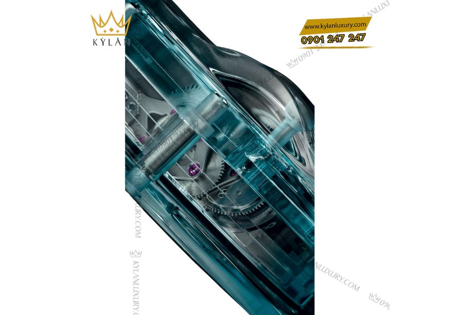 Kỳ Lân Luxury 4 113 Hublot MP-11 14-Day Power Reserve Water Blue Sapphire 