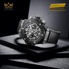 Vỏ ceramic đen được đánh bóng và xử lý vi mờ của Hublot Big Bang Unico Black Magic 44mm thể hiện sự kết hợp hoàn hảo giữa công nghệ và thẩm mỹ.