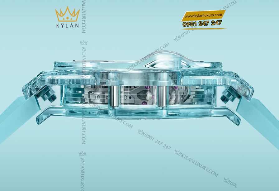 Kỳ Lân Luxury 5 107 Hublot MP-11 14-Day Power Reserve Water Blue Sapphire 