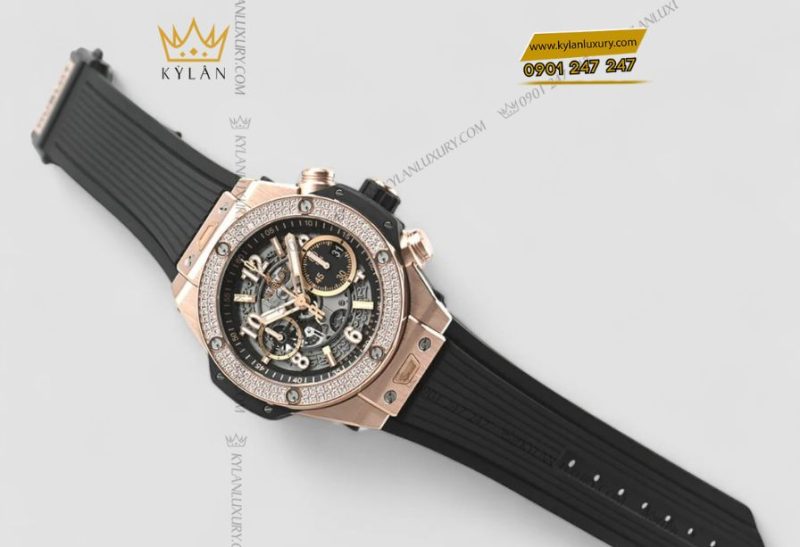 Hublot Big Bang Unico King Gold Diamonds 421.OX.1180.RX.1104 44mm