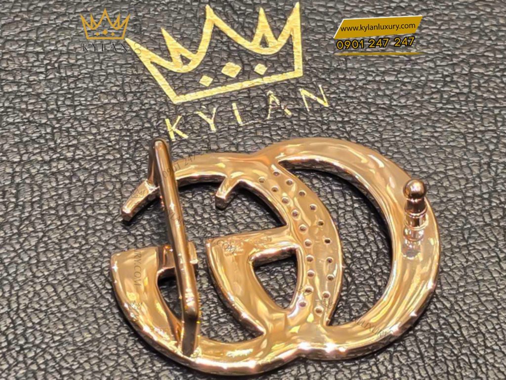 Kỳ Lân Luxury 6 36 Mặt Thắt Lưng GG Vàng Nguyên Khối Au750 Đính Kim Cương