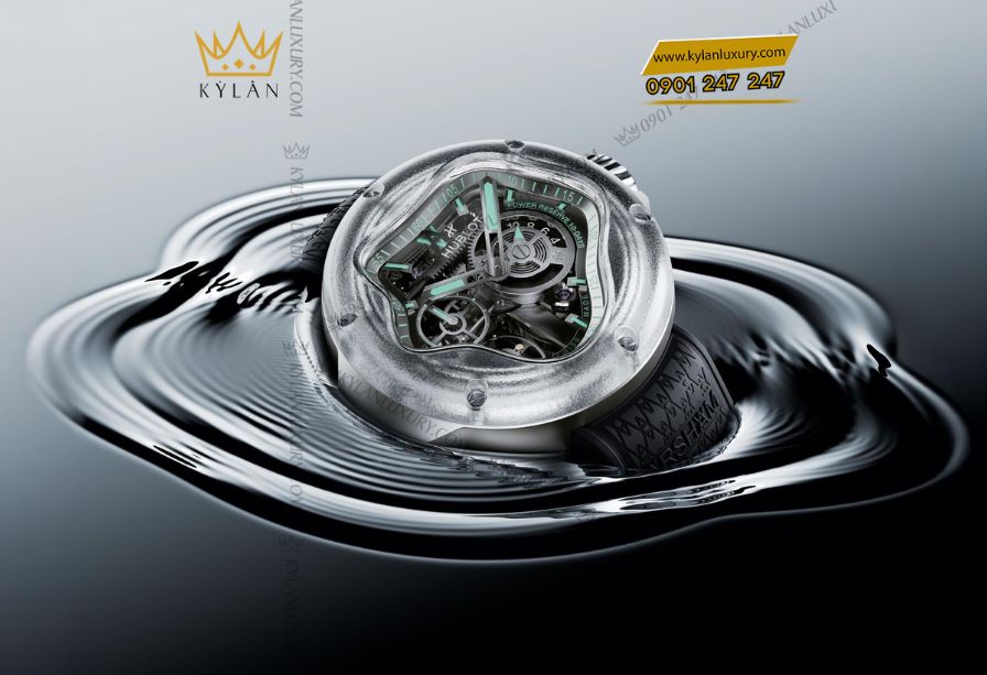 Hublot MP-17 Meca-10 Arsham Splash Titanium Sapphire – tác phẩm nghệ thuật đương đại kết hợp giữa Hublot và Daniel Arsham