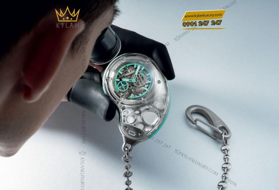 Kỳ Lân Luxury 6 98 Hublot Arsham Droplet 916.NX.5202.NK ánh sáng Iceland