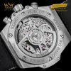 Bộ máy HUB1280 UNICO – chronograph flyback tự động với 72 giờ dự trữ năng lượng trong Hublot Big Bang Unico Essential Grey 42mm.
