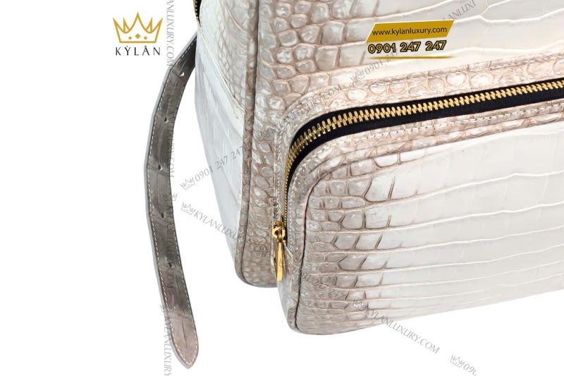 Balo da cá Alligator white