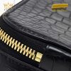Túi Clutch Nam Da Cá Alligator Black